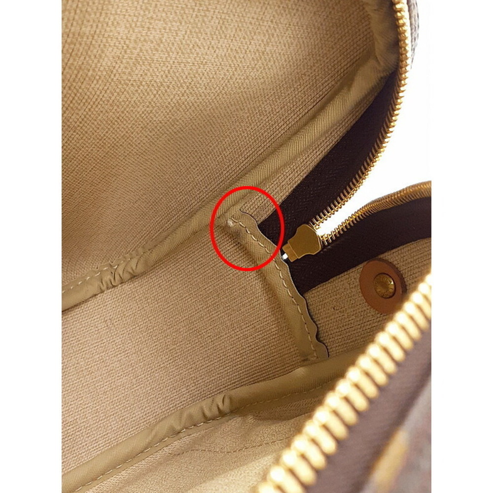 Louis Vuitton Reporter Bag Leather Brown Monogram Shoulder - Picture 4 of 8